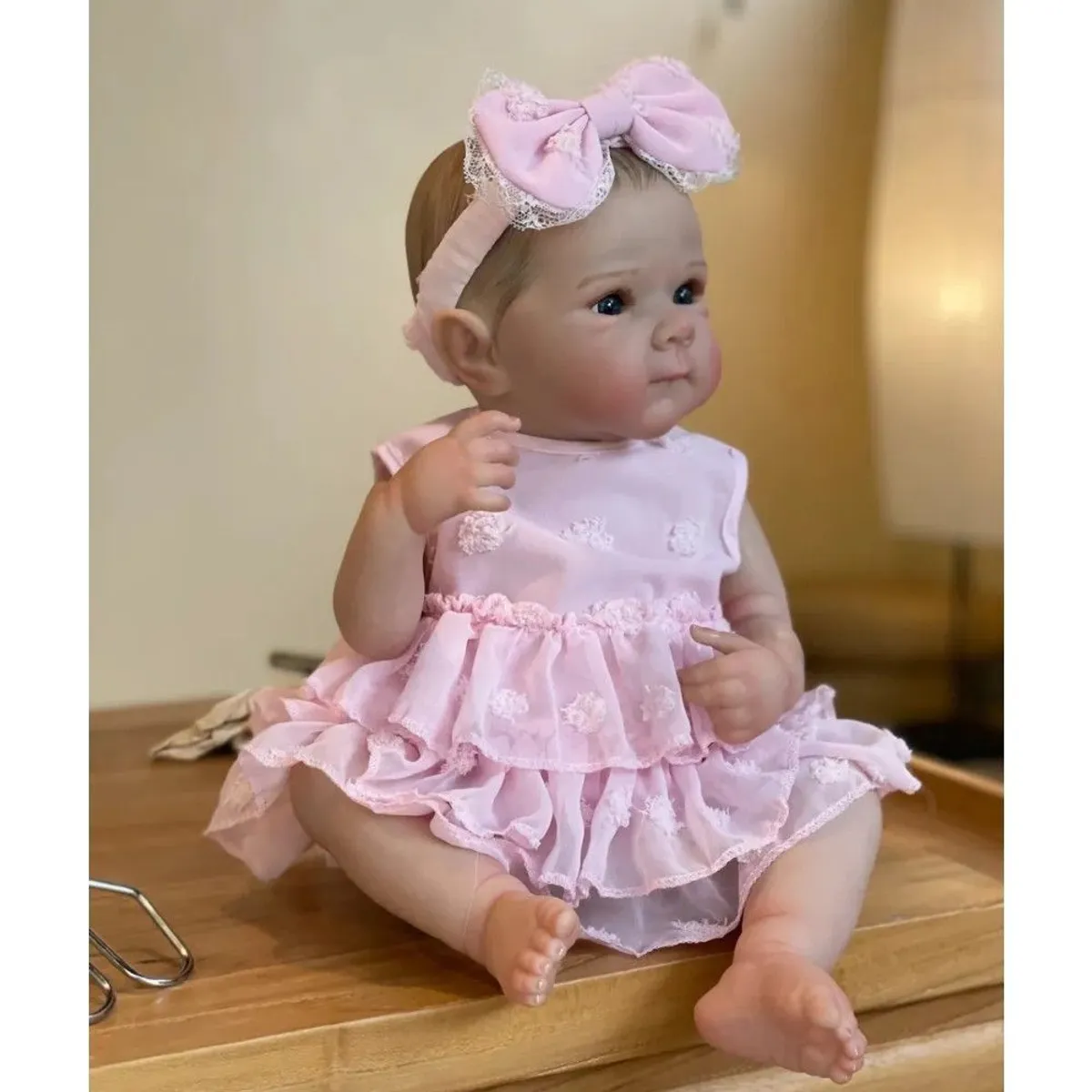GENERICO - Muñecas Reborn Realistas De 55 Cm, Lindas Muñecas Para Niños
