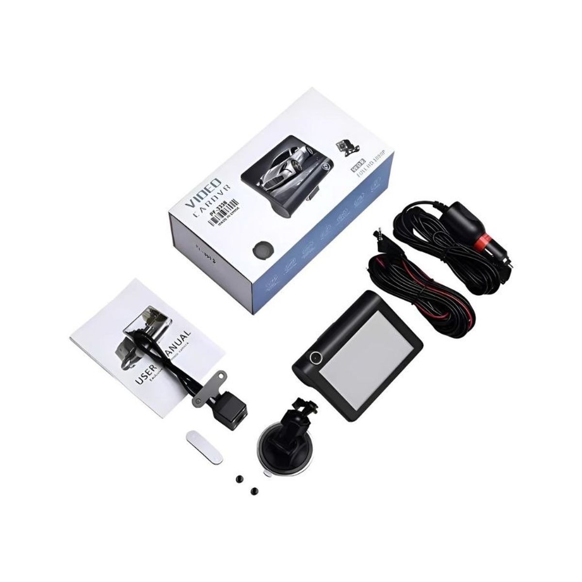 GENERICO - Cámara De Auto Video Car Dvr Full Hd 1080p Wdr