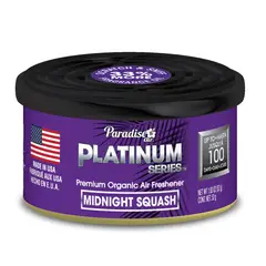 PARADISE - Aromatizante Air Platinium Serie Organic Can Midnight Squash 52g