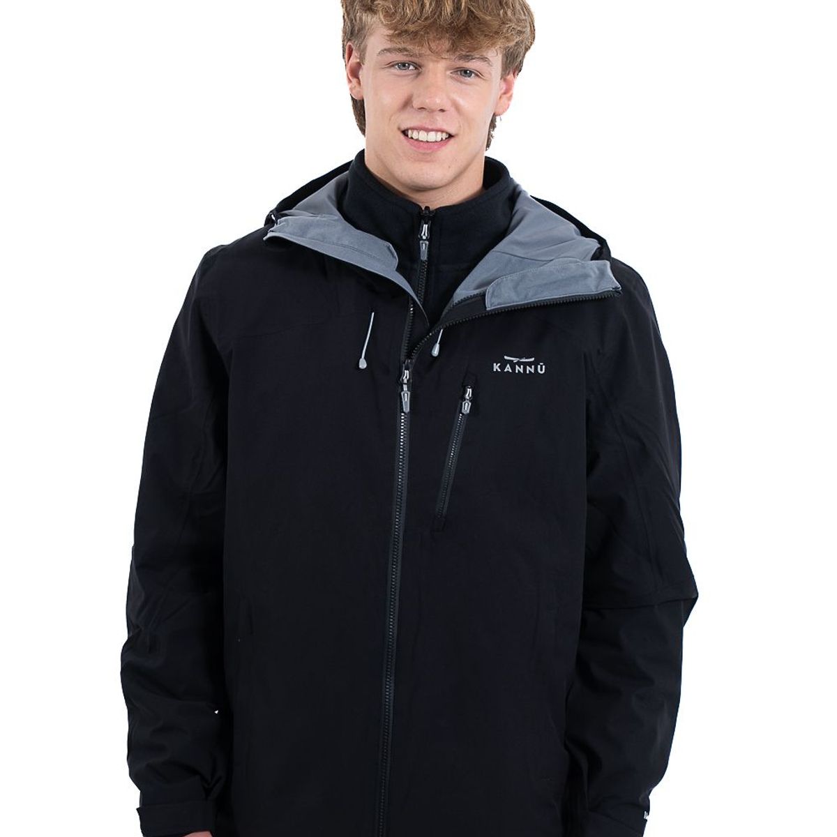 KANNU - Parka Impermeable 3 en 1 Hombre Serrano