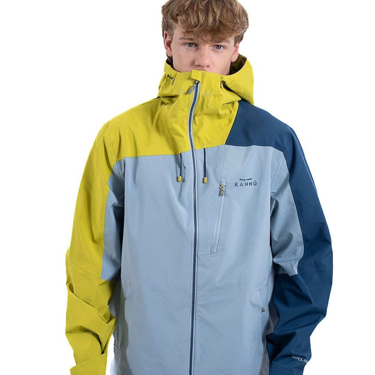KANNU - Parka Liviana Impermeable Hombre Ventisquero