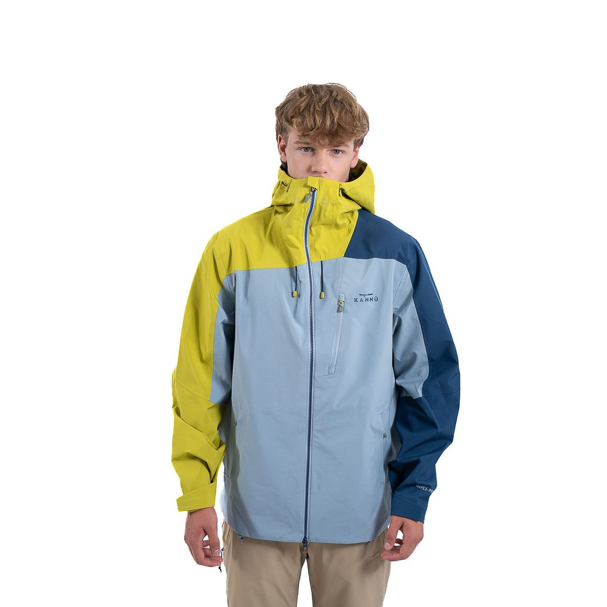 KANNU - Parka Liviana Impermeable Hombre Ventisquero