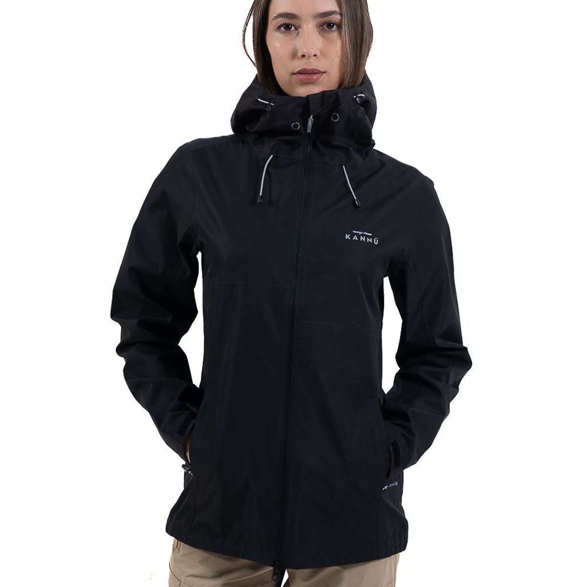 KANNU - Parka Liviana Impermeable Mujer Aysen