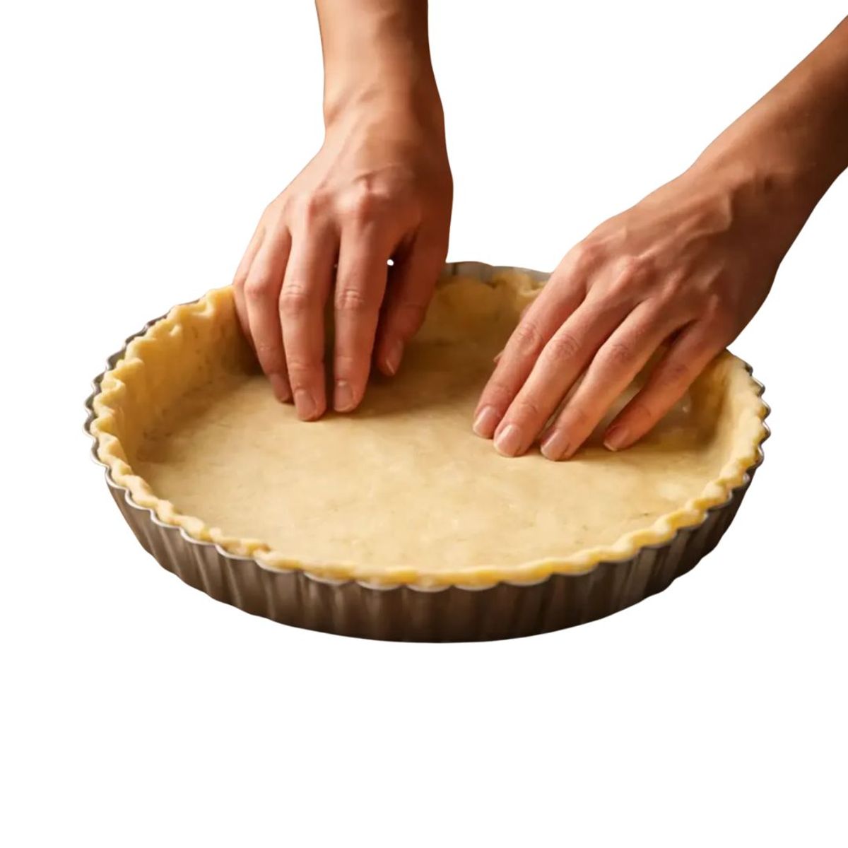 GENERICO - Molde Para Tarta O Kuchen Desmontable Acanalado 24 Cm