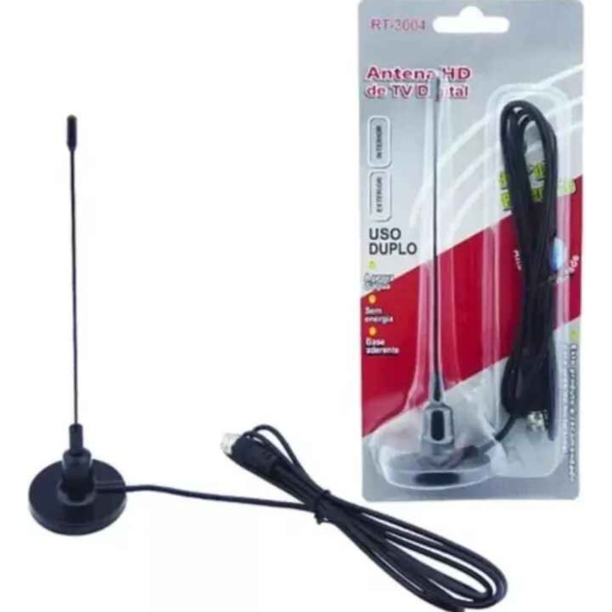 GENERICO - Antena Para Tv Digital Full Hd De Iman Interior futbol mundial