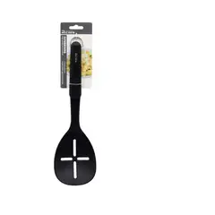 GENERICO - Cuchara Espumadera Ranurada Para Cocina 35.5cm Negro