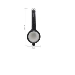 GENERICO - Colador de Malla Fina 26.5 cm para Cocina y Repostería