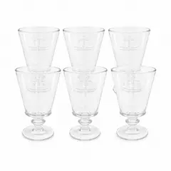 DECO EXPRESS - Set 6 Copas Libélula 226 ml