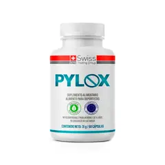 SWISS NATURE LABS - Pylox El Anti-Pylori Natural Gastritis Reflujo 60 Caps