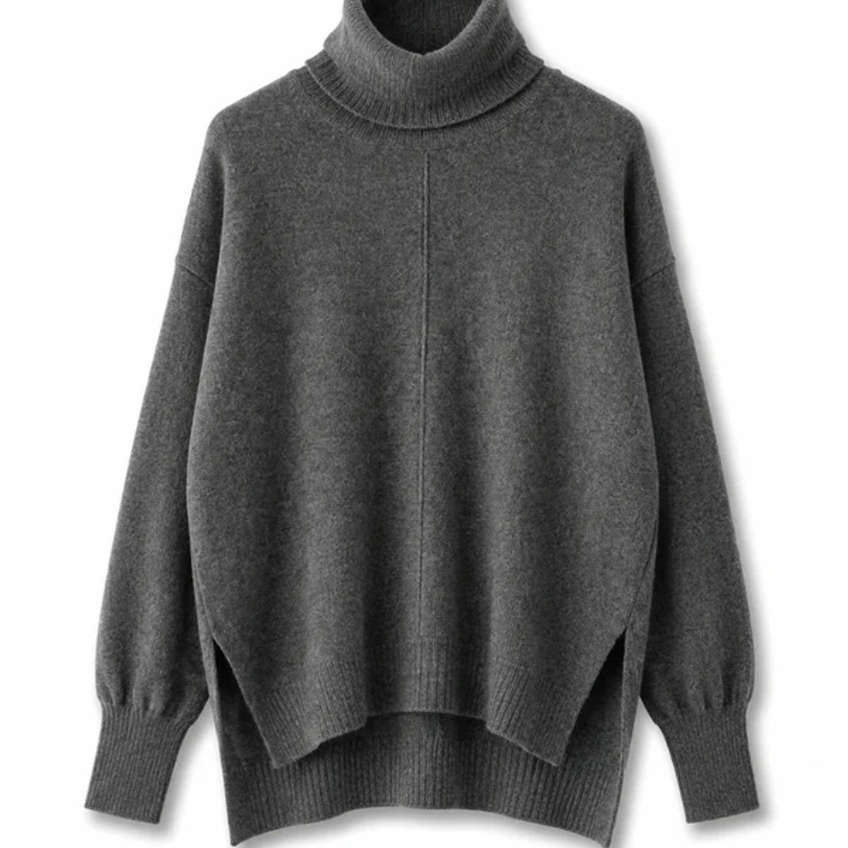 LA TIENDA DE CAROLINA - Sweater de Mujer Amata Cuello La Tienda de Carolina Gris