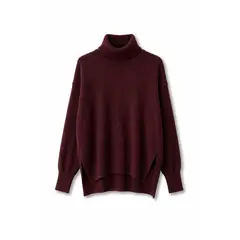 LA TIENDA DE CAROLINA - Sweater de Mujer Amata Cuello Gris