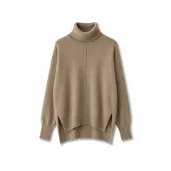 LA TIENDA DE CAROLINA - Sweater de Mujer Amata Cuello Gris