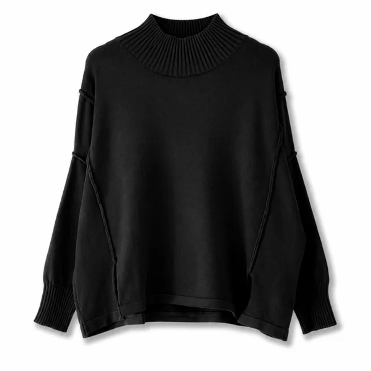 LA TIENDA DE CAROLINA - Sweater de Mujer Emma Cuello La Tienda de Carolina Negro