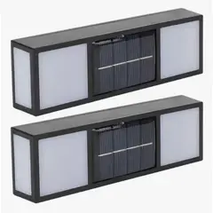 GENERICO - Aplique Led Solar Para Exteriores Luz Cálida Genérico