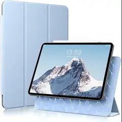 BANANA TIENDA - Carcasa Smart Cover Compatible con iPad 10,9 10 / 11 Gen Magnetica Celeste