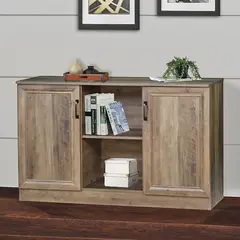 MSA MUEBLES SANTA ANA - Rack Buffet Rustic OAK 1,2 Mts Prom