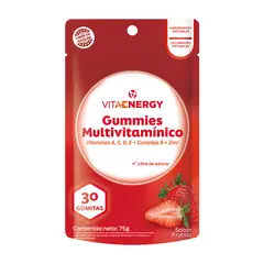 VITAENERGY - Gummies Multivitamínico, (30 gomitas)