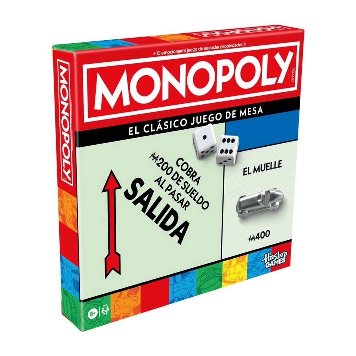 MONOPOLY - JUEGO DE MESA MONOPOLY CL�SICO HASBRO