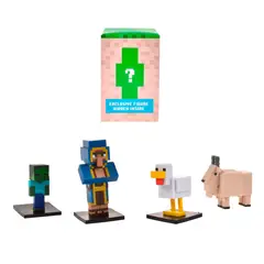 ANSALDO - SET 5 FIGURAS 6 CMS TOPPEEZ MINECRAFT - COMERCIANTE