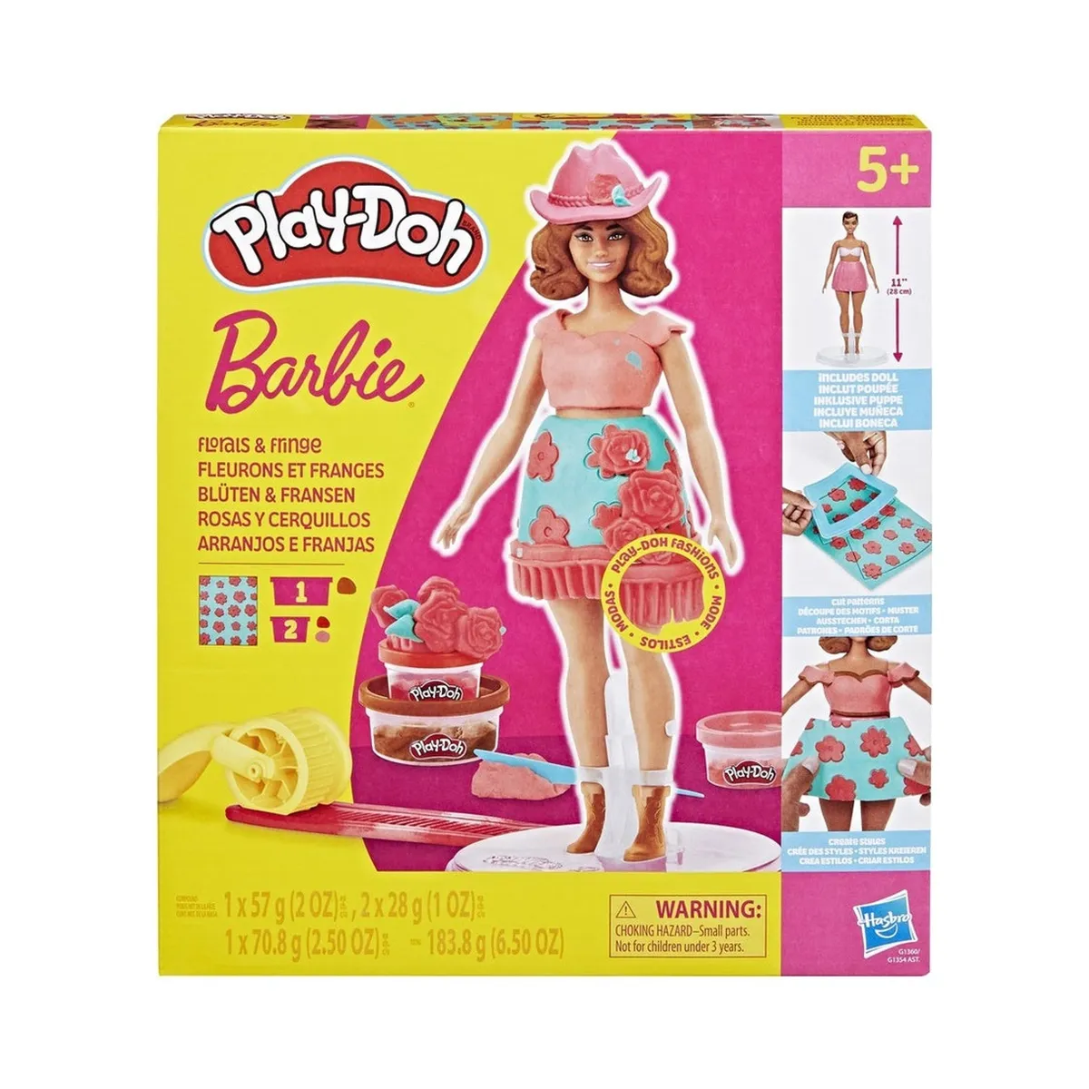 ANSALDO - PLAY-DOH BARBIE MUÑECAS - ROSAS Y CERQUILLOS