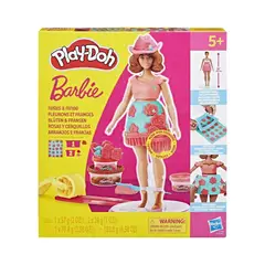 ANSALDO - PLAY-DOH BARBIE MUÑECAS - ROSAS Y CERQUILLOS