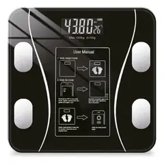 TECNOLAB - Pesa Digital Inteligente Con Medición Imc Negro