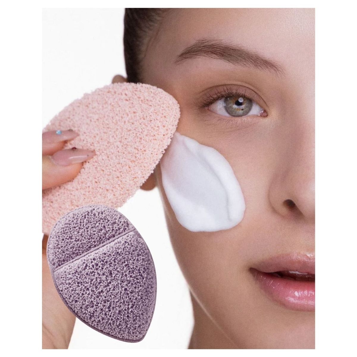 GENERICO - Esponja exfoliante facial para el rostro