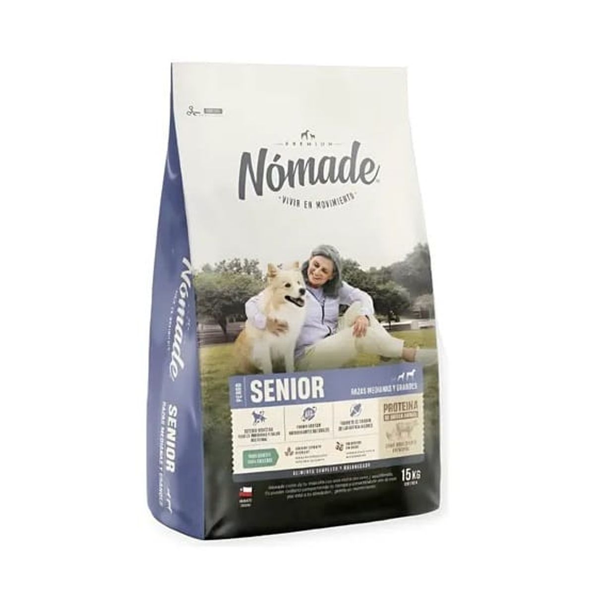NOMADE - Nomade. Alimento Perro Senior Raza Mediana Grande 15 kg