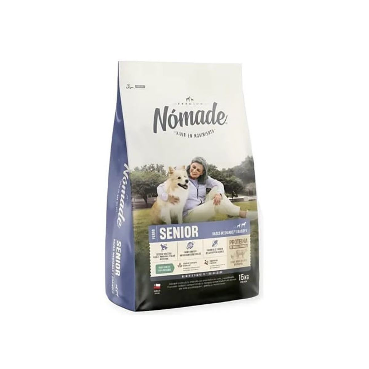 NOMADE - Nomade. Alimento Perro Senior Raza Mediana Grande 15 kg