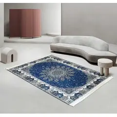 GENERICO - Alfombra Decorativa con Fleco 120x160cm