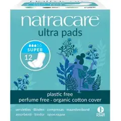 NATRACARE - Toalla Higiénica Ultra Súper 12 Un Orgánica