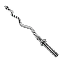 DE TODO Y MAS - Barra Z Pre Olímpica 1.20 mt 5Kg Boost Fitness