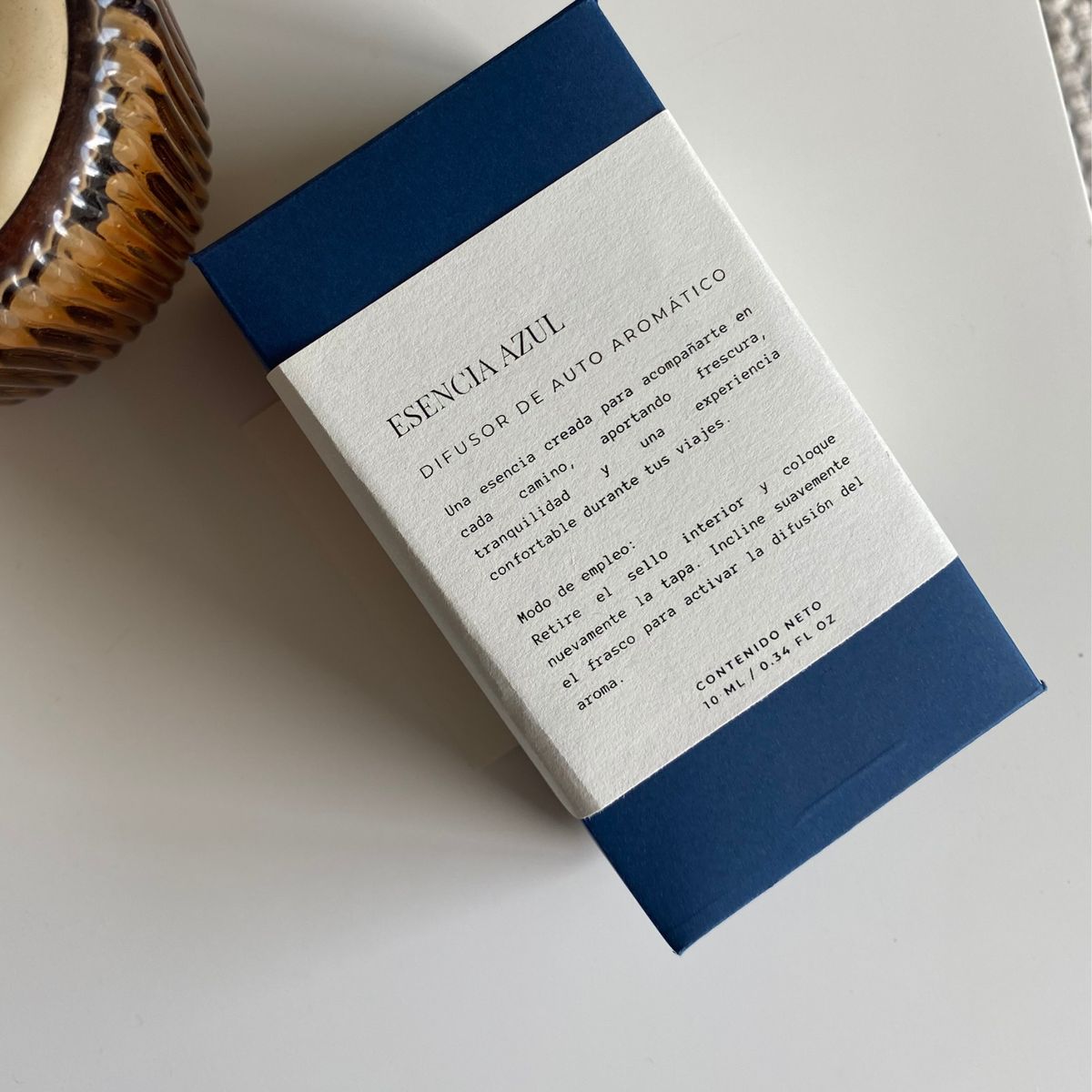 GENERICO - Difusor para Autos Vainilla Azul 10ml