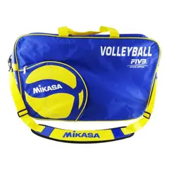 MIKASA - Bolso Azul Amarillo 6 Balones Vóleibol V200w