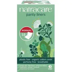 NATRACARE - Protector Diario Normal 18 Uds Orgánico Sin Químicos