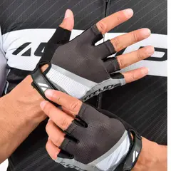 ALTITUDE - Guante Ciclismo Hombre Short finger negro