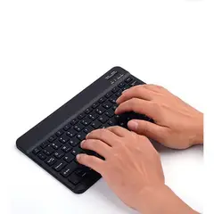 GENERICO - Teclado Bluetooth mini keyboard 10 negro