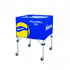GENERICO - Carro Portabalones Vóleibol Azul Mikasa Ac-Bc200W