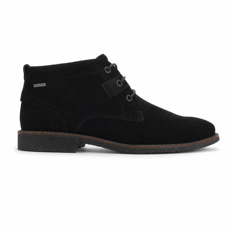 Botín Negro Hombre Casual 6431