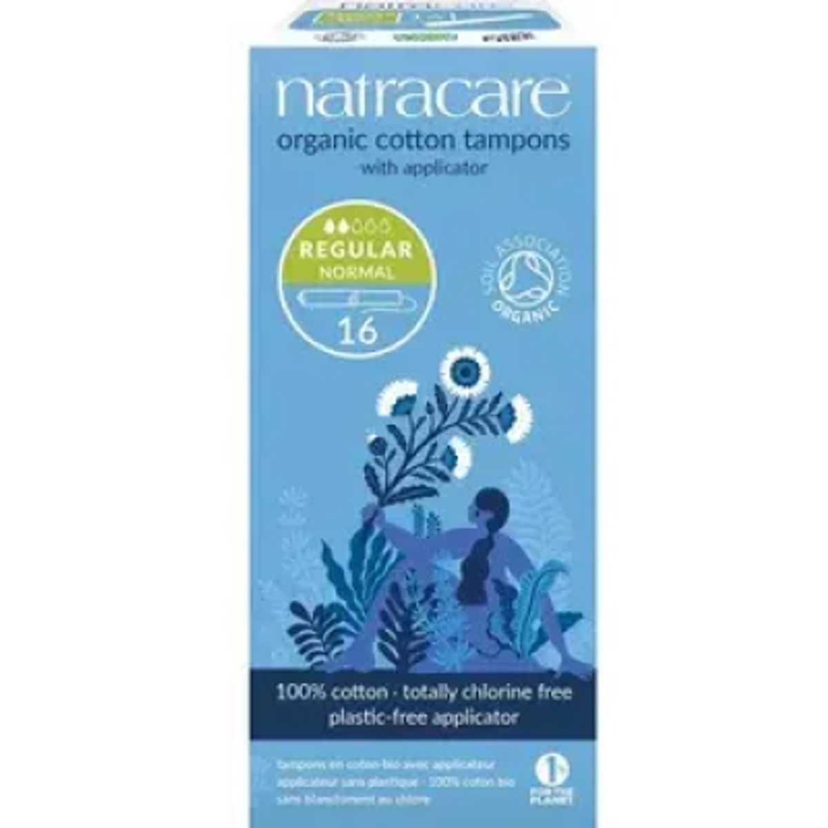 NATRACARE - Natracare Tampones Regular Con Aplicador 16 Un Orgánicos