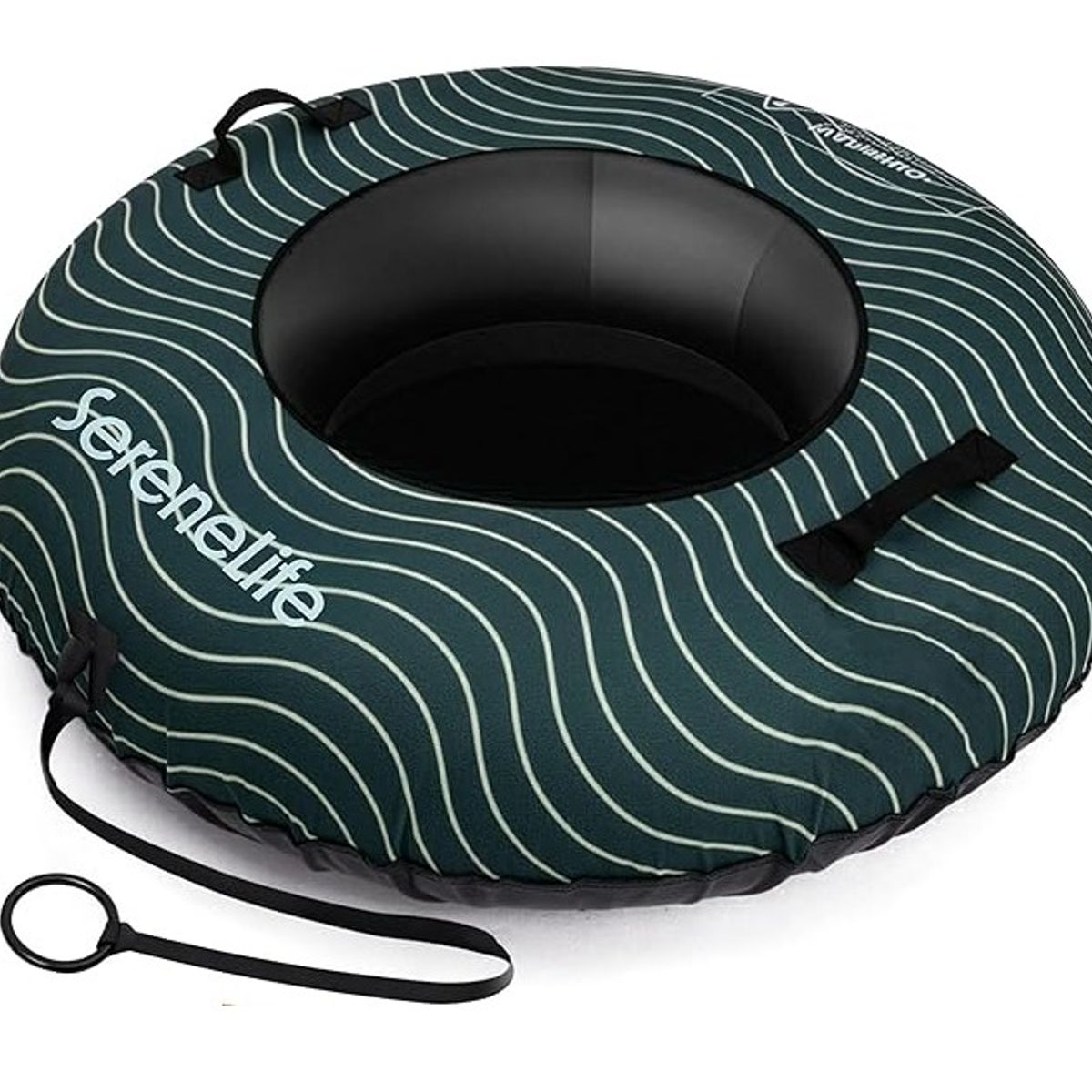 SERENELIFE - Trineo Inflable para Niños y Adultos con Base de Plástico Resistente