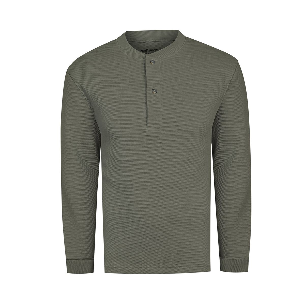 ROCKFORD - Polera Algodón Hombre Grain Verde ROCKFORD