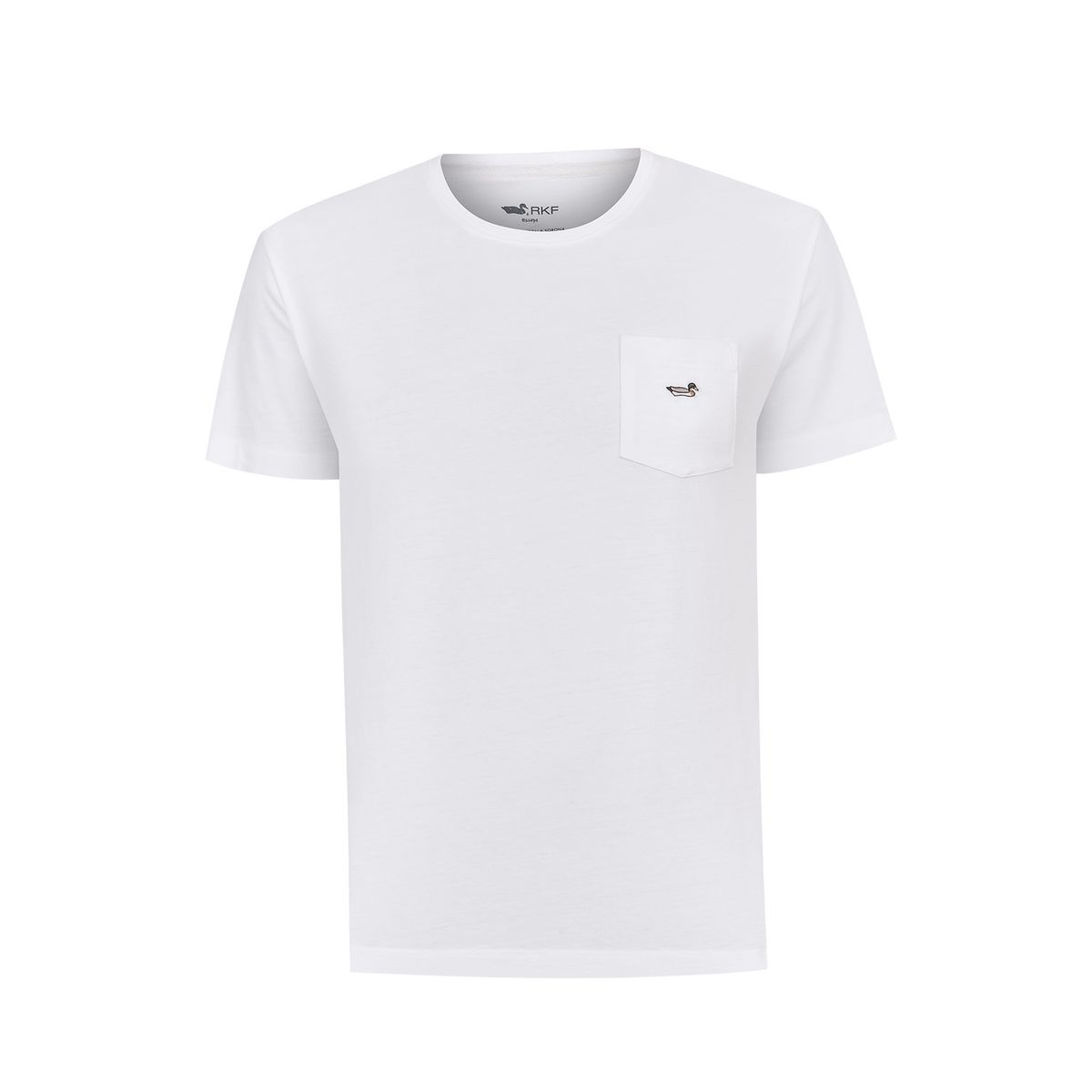 ROCKFORD - Polera Algodón Orgánico Hombre Drake Blanco ROCKFORD