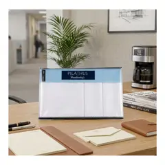 EKOL TACTICA MILITAR - Pack 3 Pañuelos Blancos Pilathus 100% Algodón Suave Premium