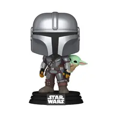 FUNKO - Pop! The Mandalorian with Grogu Star Wars #818