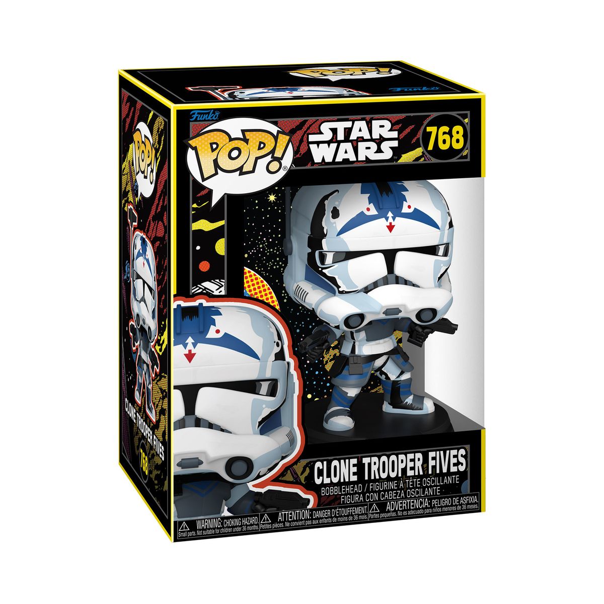 FUNKO - Funko Pop! Star Wars: Clone Trooper Fives #768