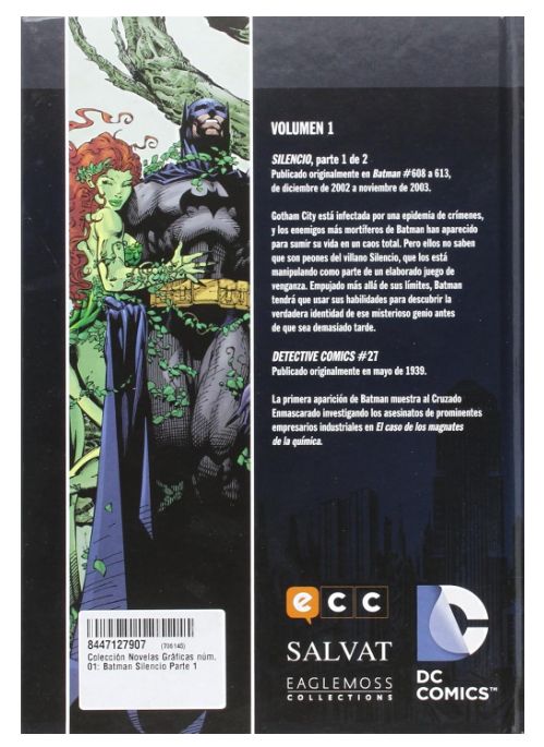 DCComics Coleccion Novelas Graficas Vol 1 Batman Silencio Parte1