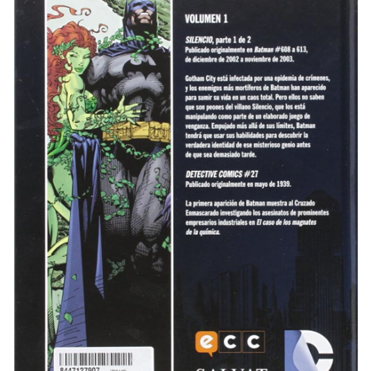 DC COMICS - DCComics Colección Novelas Gráficas Vol 1 Batman Silencio Parte1
