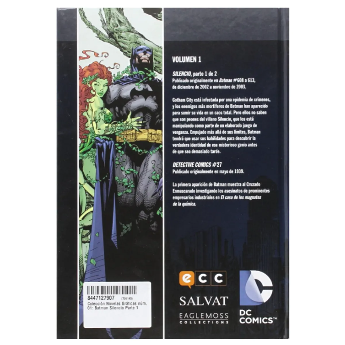 DC COMICS - DCComics Colección Novelas Gráficas Vol 1 Batman Silencio Parte1