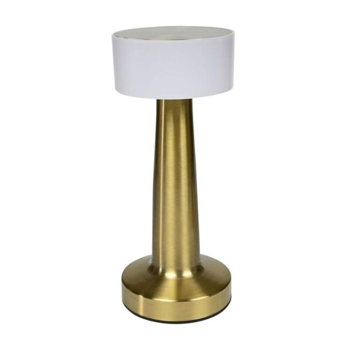 GENERICO - Lámpara Mesa Led Recargable Táctil Inalámbrica Dorada